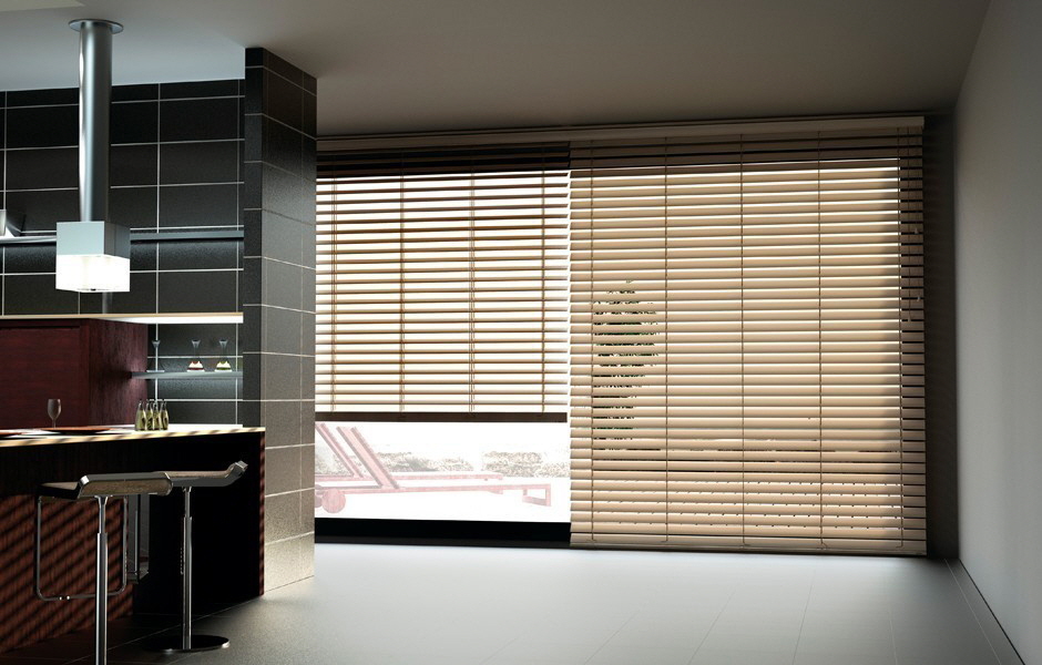 Abachi Venetian Blind - Express Collection with 2 inch or 21/2 inch slats