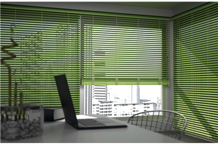 Abachi Venetian Blind with 2 inch or 2 1/2 inch slats