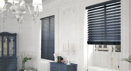 Real Wood Venetian Blind with 2 inch or 2 1/2 inch slats